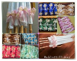 WEDDINGGIFTIDEAS-TH Colorful RIBBIN for wedding Ceremony